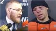 Conor McGregor responds to Nate Diaz’ claims he went running at UFC 202