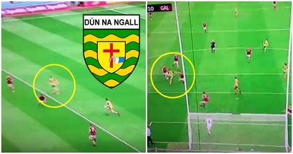 VIDEO: Donegal minor runs from his own 45′ and hits an absolute screamer into the top corner