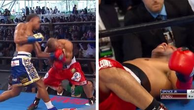 VIDEO: This was one vicious uppercut KO from America’s ‘new Floyd Mayweather’