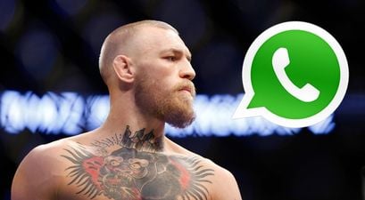 Conor McGregor’s pre-fight WhatsApp message was eerily accurate