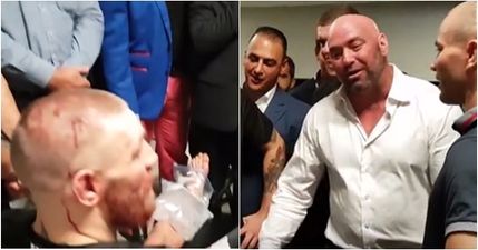 WATCH: Dana White had to do some convincing to get Conor McGregor to a hospital after UFC 202