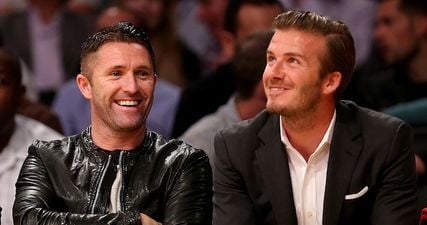 David Beckham shows real class with fantastic tribute to Robbie Keane