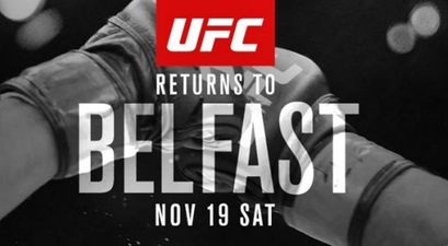 Cracking fight set to headline UFC Belfast