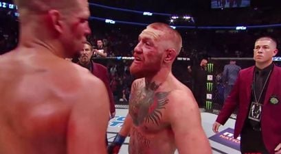 REVEALED: What Conor McGregor said to Nate Diaz before his hand was raised in victory