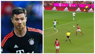 WATCH: Xabi Alonso smashes home absolute thunderbastard of a strike for Bayern Munich