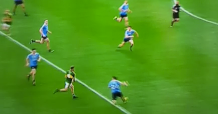 Kevin McManamon absolutely nailed Peter Crowley in injury time but it sure looked like a foul