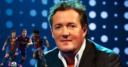 Piers Morgan selects 10 best Barcelona players of all time and his order is not exactly popular