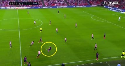 WATCH: Lionel Messi with the most beautiful cross-field pass… possibly of all time