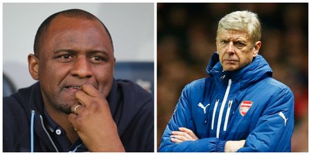 Patrick Vieira is ‘disgusted’ with Arsene Wenger, says Emmanuel Petit