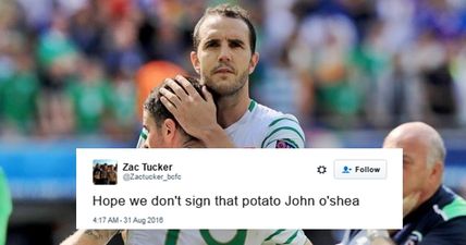 John O’Shea poses for photo on Transfer Deadline Day, sparks wild rumours