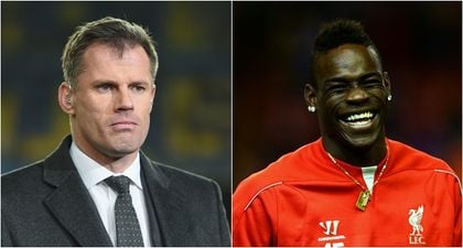 Mario Balotelli creatively hits back after Jamie Carragher insult