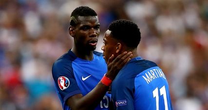 WATCH: Paul Pogba’s delicious pass sets up Anthony Martial for his first France goal