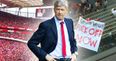 Arsenal supporter shares footage of ‘classless’ fans booing Wenger during charity game