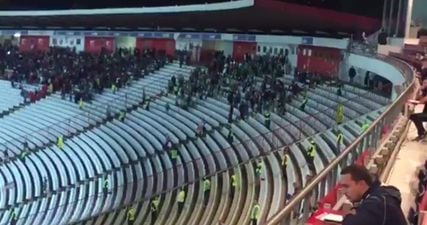 WATCH: 700 Ireland fans can make a hell of a lot of noise in an empty stadium in Serbia