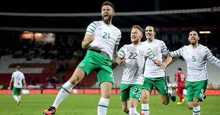 WATCH: Big Daryl Murphy rescues point for Ireland with late header in Belgrade