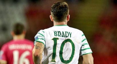 Robbie Keane sent Robbie Brady a cheeky text after he inherited the No.10 jersey