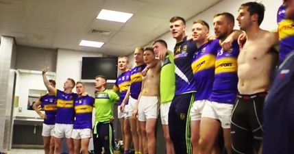 WATCH: Truly uplifting scenes from Tipperary’s victorious dressing room