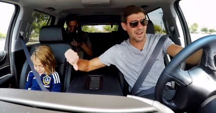 Steven Gerrard slags Leicester City and possibly Robbie Keane during interview with young fan