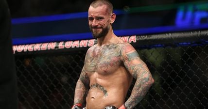 WATCH: Former WWE superstar CM Punk gets taken out early in his UFC debut