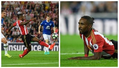 Jermain Defoe’s new hair was the talk of the first half of Sunderland vs. Everton