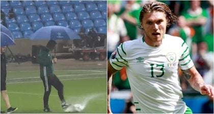 Manchester City’s Champions League game called-off due to torrential rain, and Jeff Hendrick isn’t happy