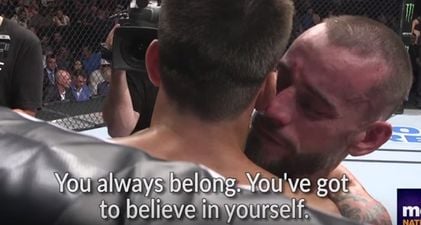 CM Punk had some inspirational words for Mickey Gall following his UFC debut loss