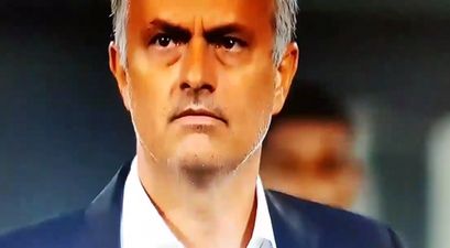 WATCH: José Mourinho’s sullen reaction as Feyenoord fans sing You’ll Never Walk Alone