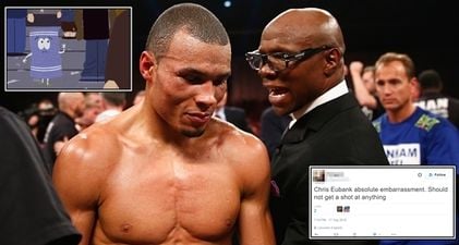 Chris Eubank Jr pulls out of a fight, and people only want to talk about one thing