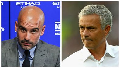 Pep Guardiola appears to aim ‘long ball’ dig at Jose Mourinho after Bournemouth win