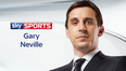 Gary Neville is so loyal to Sky that he watches Manchester United lose 3-1 on an illegal stream rather than BT Sport