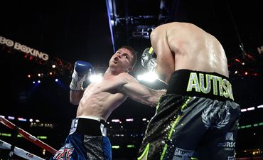 Canelo Alvarez almost pops Liverpool fighter Liam Smith’s liver with punishing body shot KO