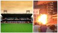 West Ham’s old stadium has been blown up for a Hollywood action movie