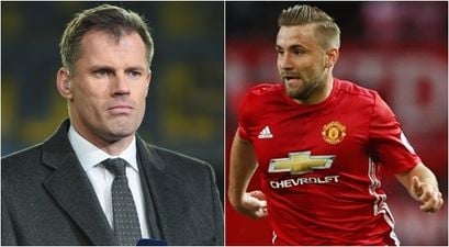 Jamie Carragher is not one bit happy with Luke Shaw and Manchester United leaks