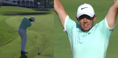 WATCH: Incredible Rory McIlroy eagle sees him secure shot at winning $11.5m