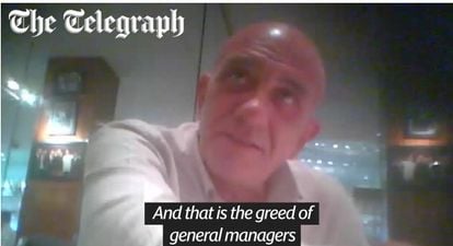 Eight Premier League bosses took bungs, agents tell Telegraph undercover investigators