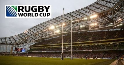 Yet another massive boost in Ireland’s bid to host the 2023 Rugby World Cup