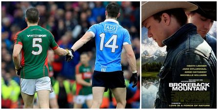 Artist attempts to sum up mutual respect of rivals Lee Keegan and Diarmuid Connolly using left-field movie analogy