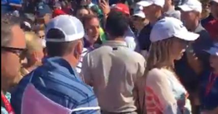 WATCH: Rory McIlroy confronts idiot heckler and gets him booted out of Hazeltine