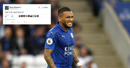 16 things that Danny Simpson’s frustrated and cryptic tweet might mean