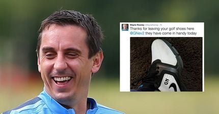 Gary Neville pokes fun at all of England to put Wayne Rooney in his place