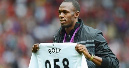 Usain Bolt names the former striker who made him fall in love with Manchester United