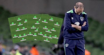 The likely XI Ireland will play against Moldova isn’t horrifying