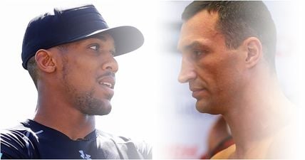 REPORT: Anthony Joshua is set to fight Wladimir Klitschko this December