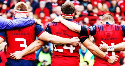 The final answer of Munster’s post-match press briefing was an inspirational mission statement for future success