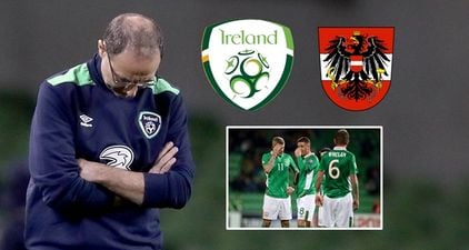 Martin O’Neill has been dealt a big injury blow ahead of Austria game