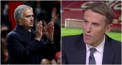 WATCH: Phil Neville’s advice to Jose Mourinho is pretty terrible