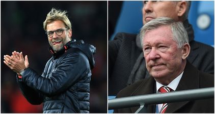 Alex Ferguson’s praise of Jurgen Klopp may worry Manchester United fans