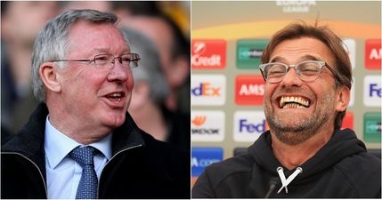 Jurgen Klopp not too sure if he’s allowed to like Alex Ferguson