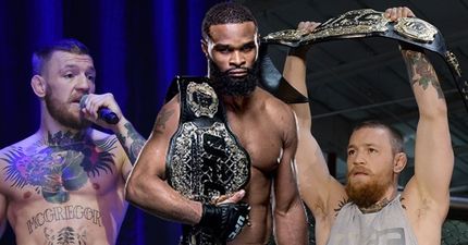 Tyron Woodley seems thoroughly unconcerned about Conor McGregor’s welterweight ambitions