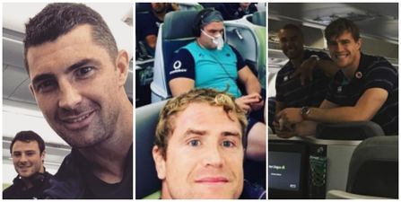 PICS: Irish players look in relaxed form ahead of flight to Chicago